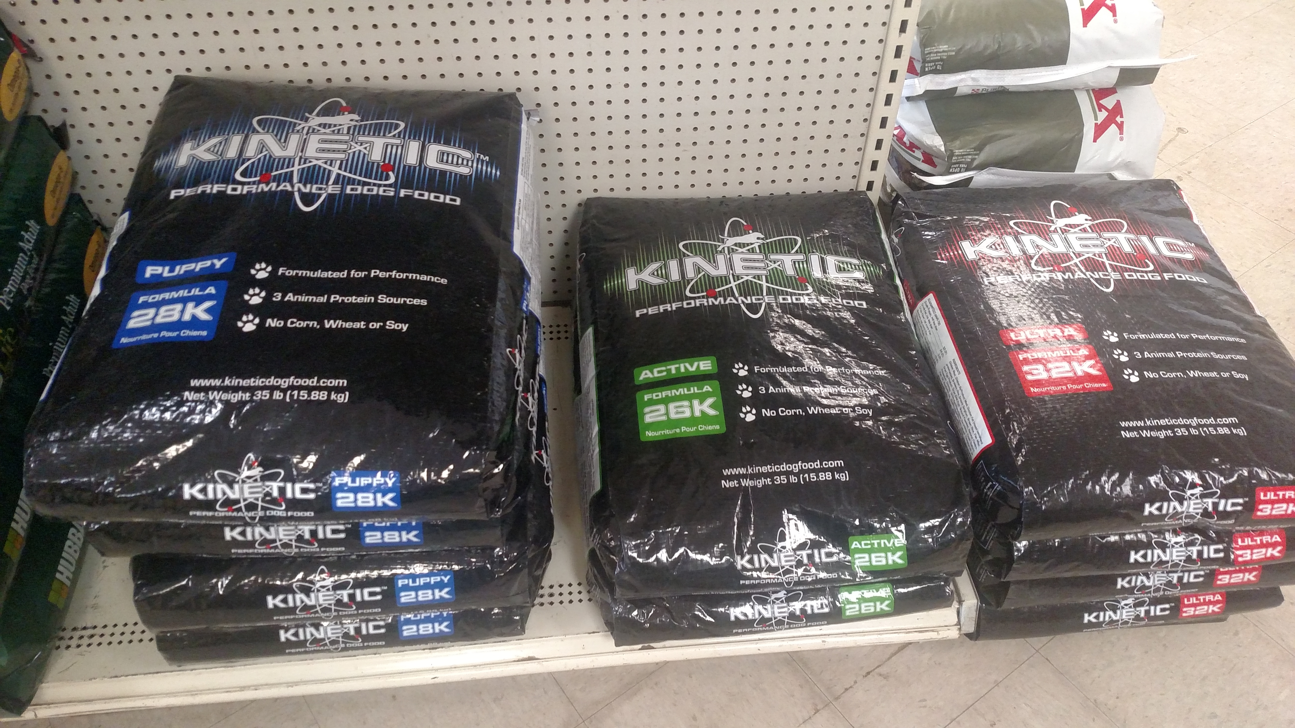 kinetic dog food